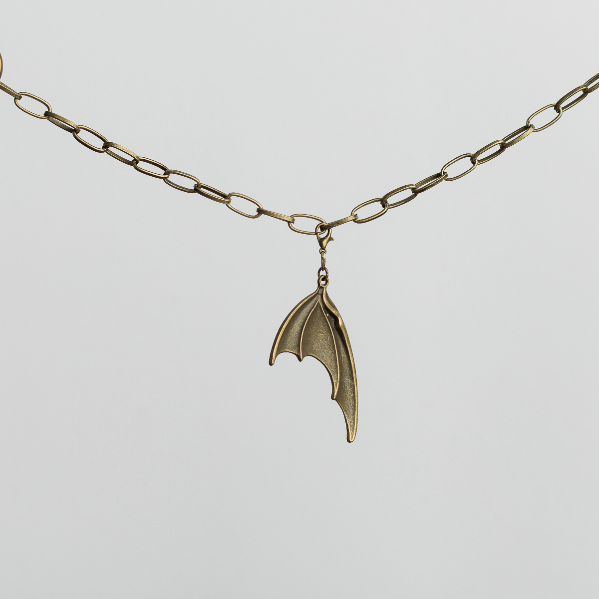 Bat wing charm for Renaissance faire outfit