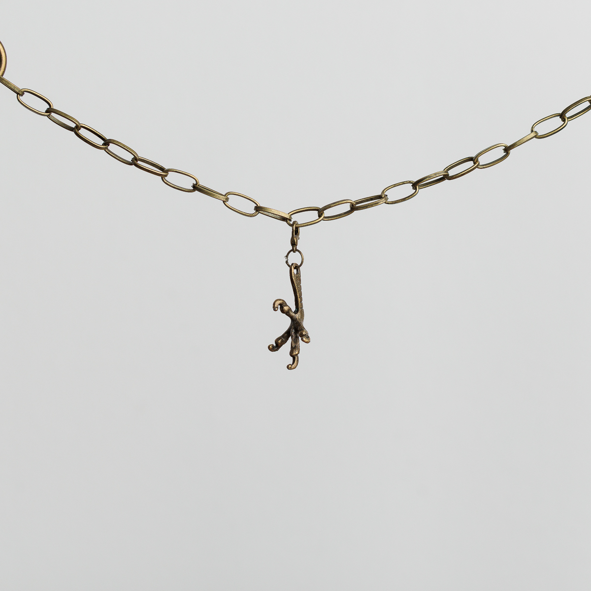 chicken's foot charm for witchy cosplay