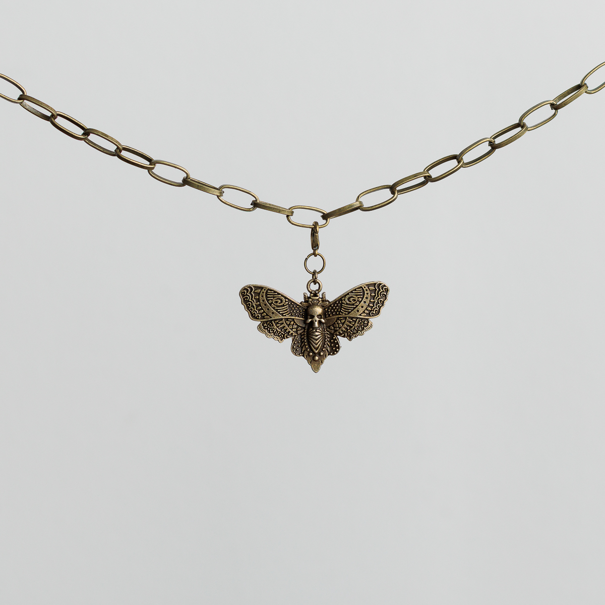 death's head hawkmoth charm