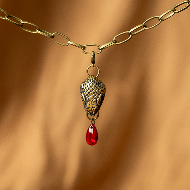 Bloody Snake Head
